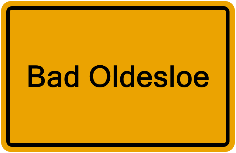 Handelsregisterauszug Bad Oldesloe